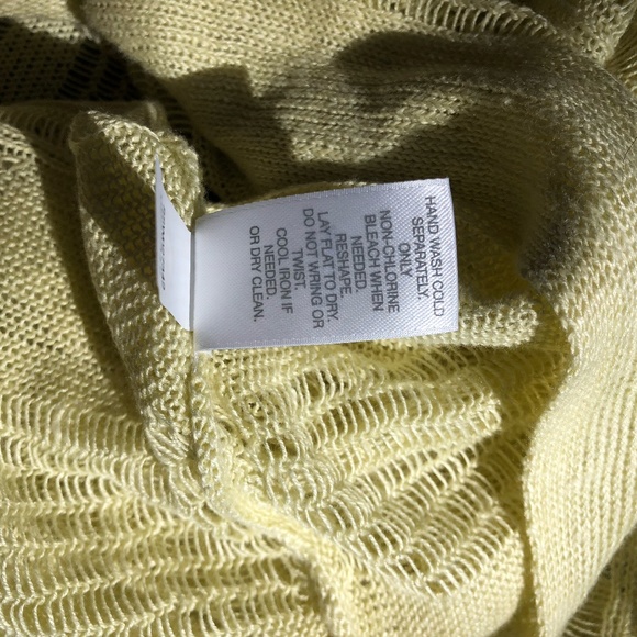 SOLD Pure J.Jill T-shirt / cover-up - Picture 7 of 7